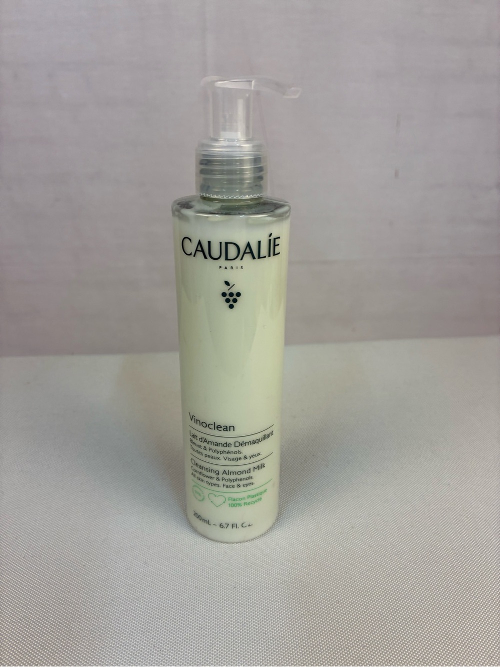 NIP Caudalie Vinoclean Cleansing Almond Milk 6.7 Oz